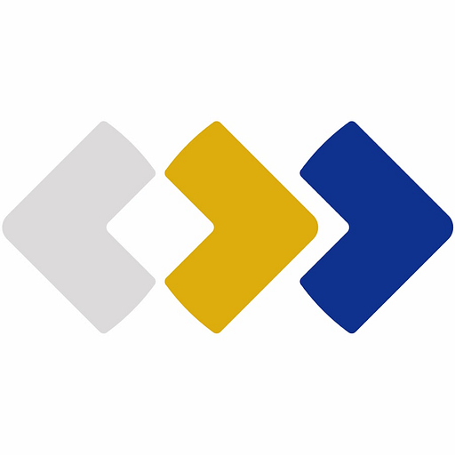 A stylized logo featuring a blue diamond shape representing California Design Den Incs brand identity and design aesthetic