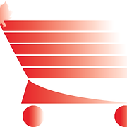 A red skateboard with a maple leaf on the deck represents Cart Source LLCs brand identity and its connection to Canada