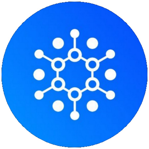 Centric socks logo featuring stylized white dots arranged in a circular pattern representing connectivity and brand identity