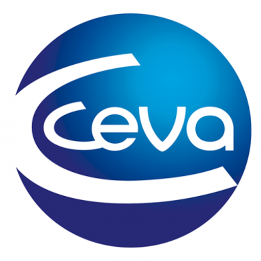 A blue circle features the Ceva Freight LLC logo with a white outline and the company name in bold white letters