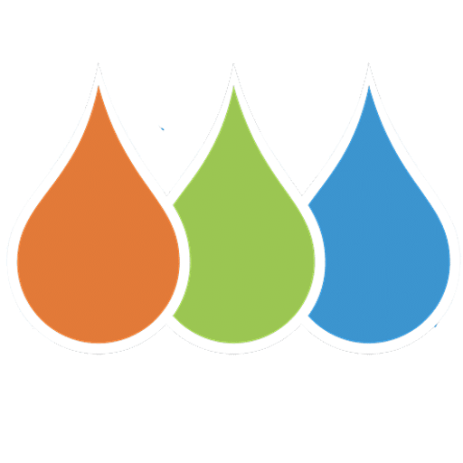 The ChemStream Inc logo features three distinct shapes orange blue and green representing a chemical stream design