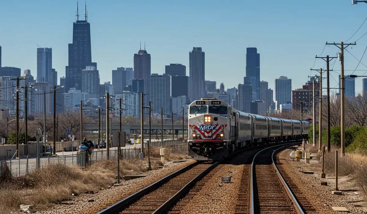 Chicago area, IL railyard