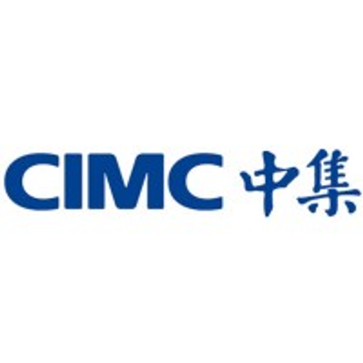 CIMC Refrigerated Trailer Co Ltd logo features the companys emblem a stylized blue truck graphic alongside the text name