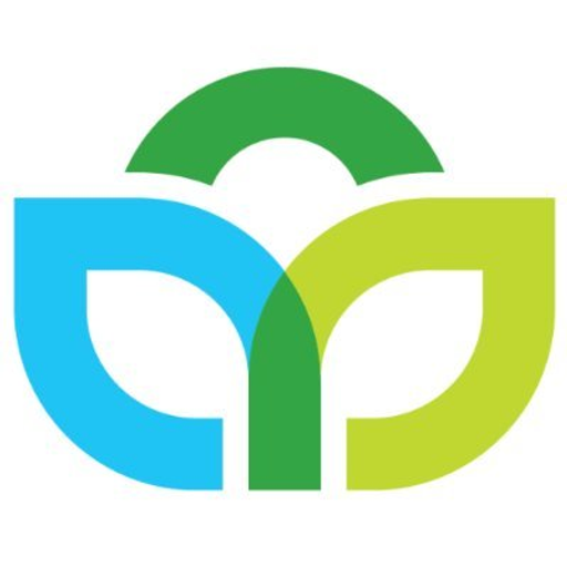 Clarke Trading Group Inc logo features a stylized green leaf design with a prominent blue curve representing growth and