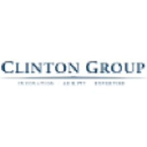 Clinton Solar LLC logo depicts a stylized sun with rays extending outward and the words Clinton Solar LLC underneath