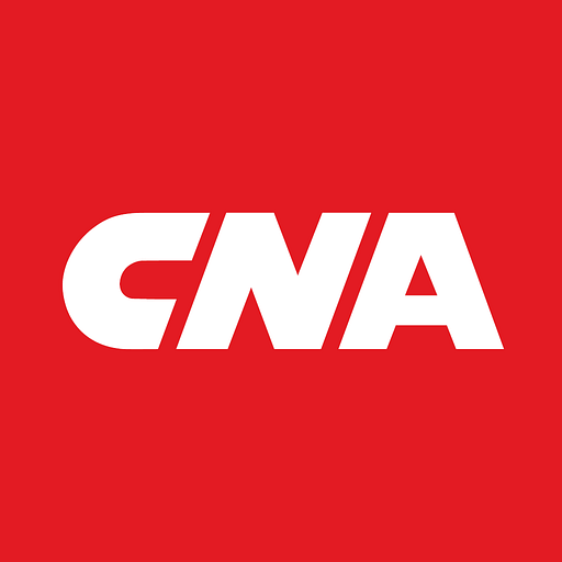 A bold red logo featuring CNA in white capital letters with the INC subtitle also in white