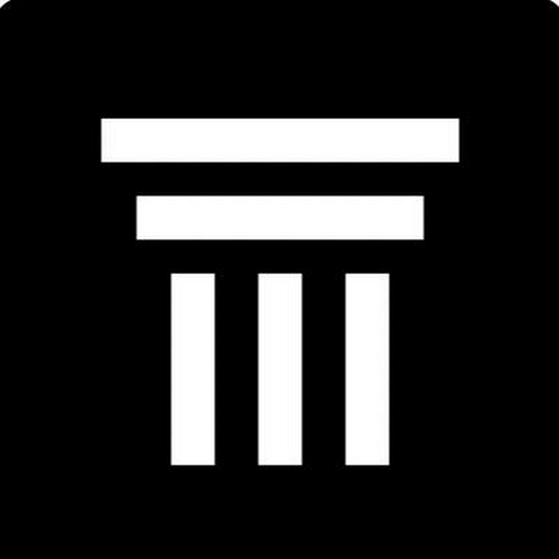 A white colosseumstyle building with arched openings represents Athletics Corps athletic brand and legacy