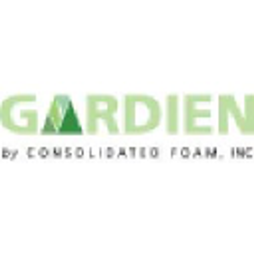 Consolidated Foam logo featuring a stylized green foam shape and the company name