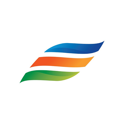 The Constellation Wines logo features a stylized design with three horizontal stripes in orange green and blue indicating
