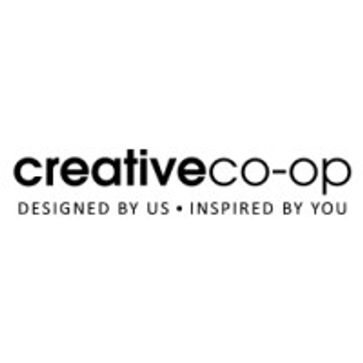 Creative Coop inc logo features a stylized blue and white design with the words Creative Coop prominently displayed