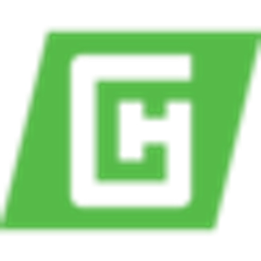 A white hoist inc logo is displayed against a solid green background The logo depicts a stylized hoist design with a white