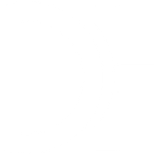 A white logo featuring a stylized building silhouette with a blue line representing a roof is presented against a solid