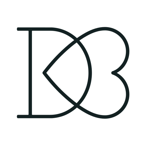 Davids Bridal logo featuring a stylized rose emblem with the company name Davids Bridal written beneath it