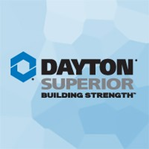 Dayton Superior Corporation logo featuring a blue diamond shape representing the companys brand identity and its history