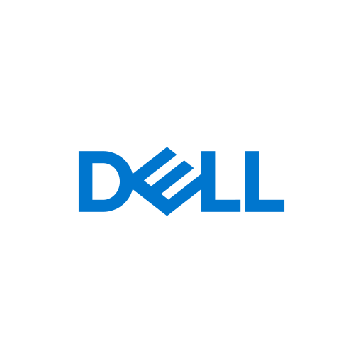 The Dell Technologies Inc logo features the companys iconic blue shield design representing strength and innovation