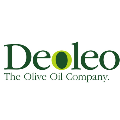 Deoleo commercial Mexico logo displaying the companys emblem featuring a stylized olive branch within a circular design
