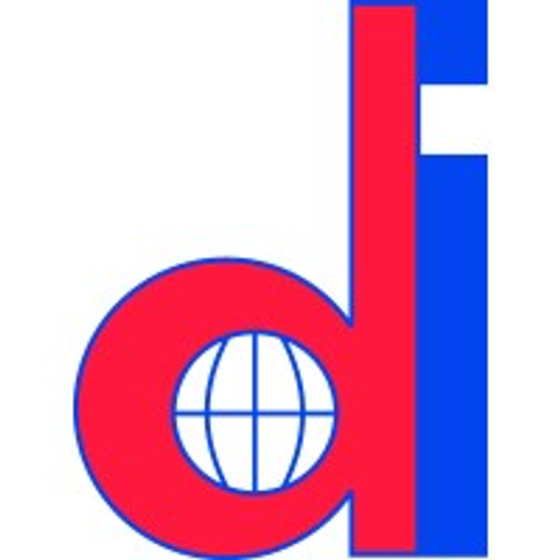 A stylized globe logo representing diversified ingredients with a blue and white color scheme