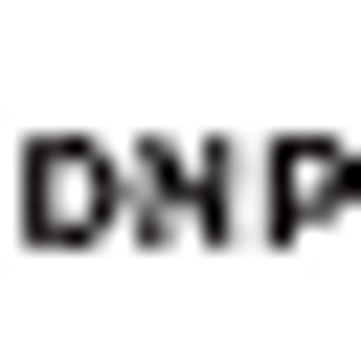 The DNP ImagingComm America Corporation logo features the companys name in a distinctive font against a background