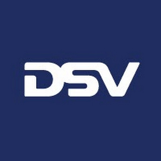 The Dsvairandseainc logo features a stylized ship design with a prominent white outline against a dark blue background