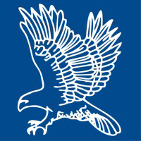 A white eagle in flight with outstretched wings represents the Eagle Crest Management Group logo