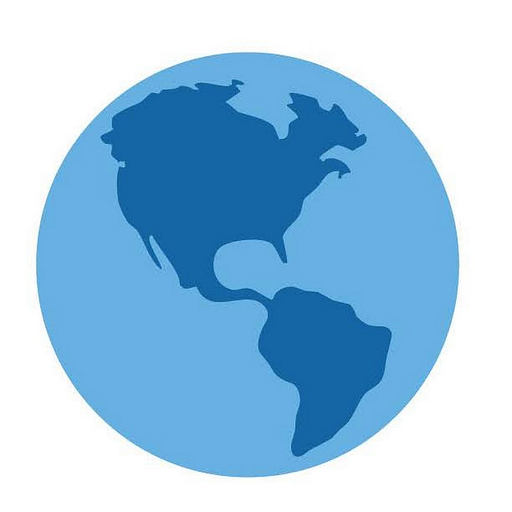 Earthlite logo featuring a stylized blue sphere representing the planet Earth with subtle lines suggesting support and care
