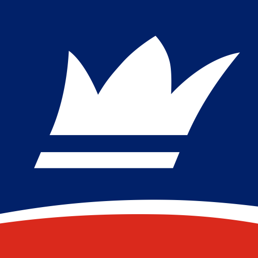 Emmi USA Inc logo features a white shield with a red background and blue waves atop it signifying maritime themes