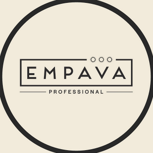 Empava appliances inc logo features a sleek minimalist design with the company name in a modern sansserif font