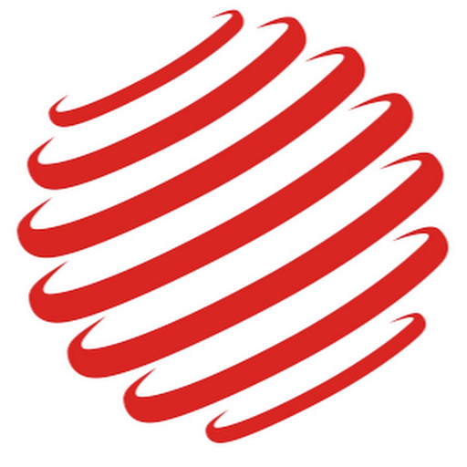 The Emsco Inc logo depicts a stylized red shovel digging into a ground surface with an upward motion indicating work and