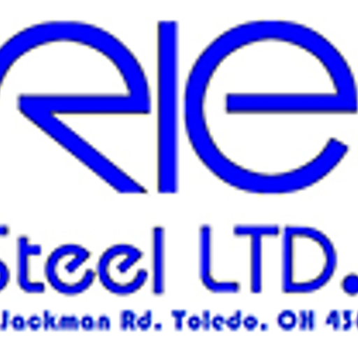 Heres a descriptive alt text for the image Erie Industries Group Inc logo featuring a stylized E with industrial elements