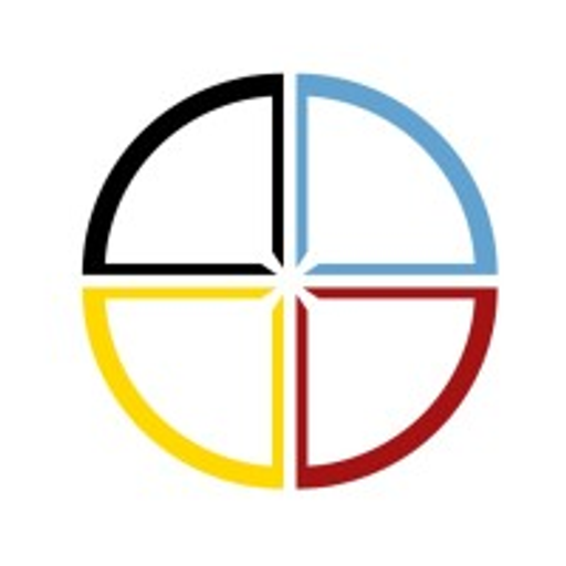 Essential Biotech Inc logo features a stylized circular design with four distinct segments in yellow red and blue