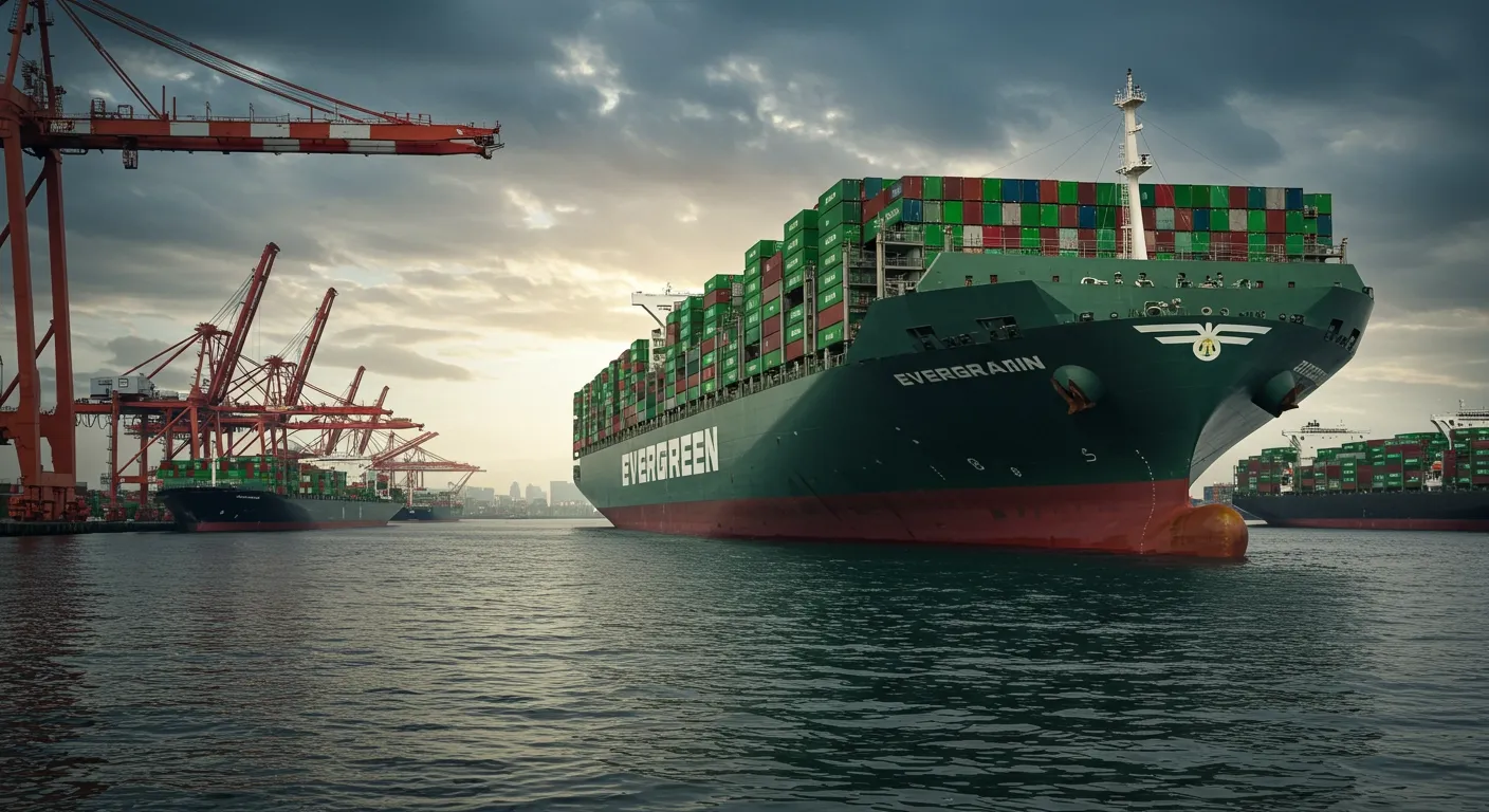 Evergreen Marine Corp. global carrier services and logistics operations
