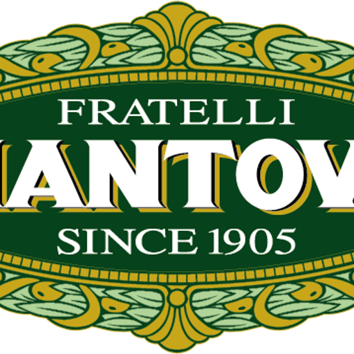 A vintage logo featuring a stylized Italian flag with green and white stripes and a gold shield emblem