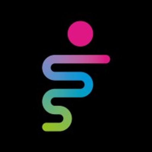The FittUSA Inc logo depicts a stylized flowing ribbon in vibrant blue green and yellow colors symbolizing movement and