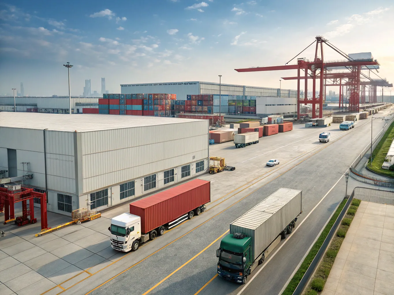Optimized Free Trade Zone Warehousing