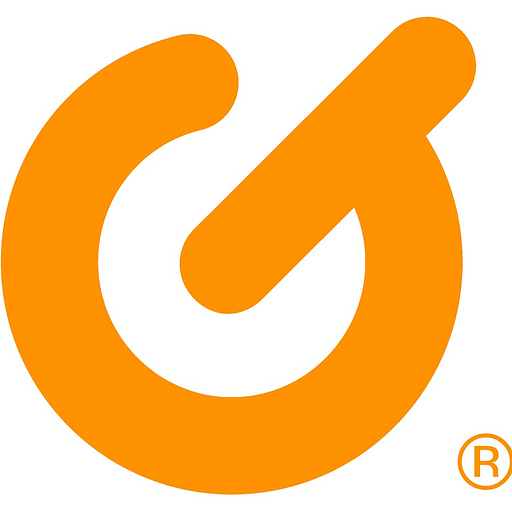 Golabs Inc logo featuring a stylized purple and orange geometric design representing the companys brand identity