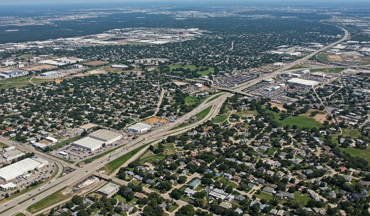 Houston (Pearland), TX railyard