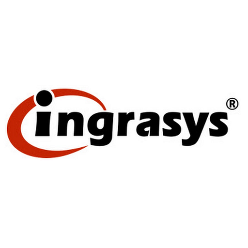 Ingrasys Technology USA Inc logo featuring a stylized red circle with the company name in a modern font