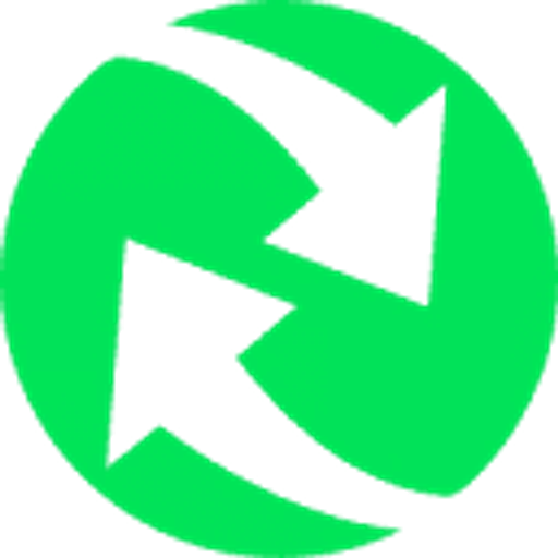 A green recycling symbol representing Lyon LLCs commitment to sustainability and environmental responsibility