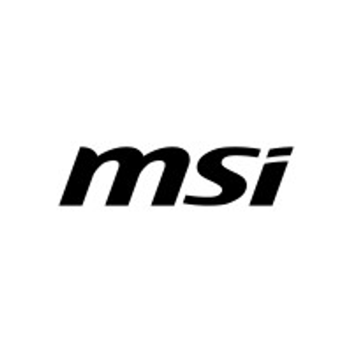 MSI logo depicts a stylized dragon head in black against a white background representing the computer hardware company
