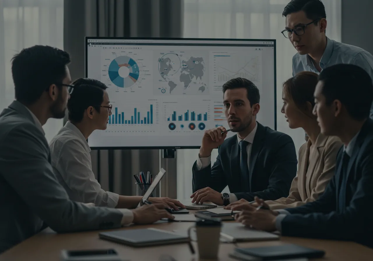 Banner showcasing strategic supply chain optimization