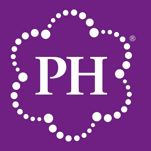The Princess House Inc logo features a stylized pink and gold house with a crown atop its roof symbolizing luxury and