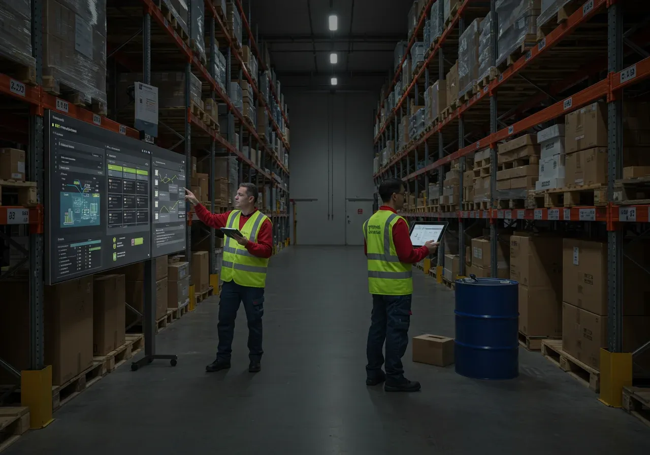 Warehouse operations focusing on retail compliance
