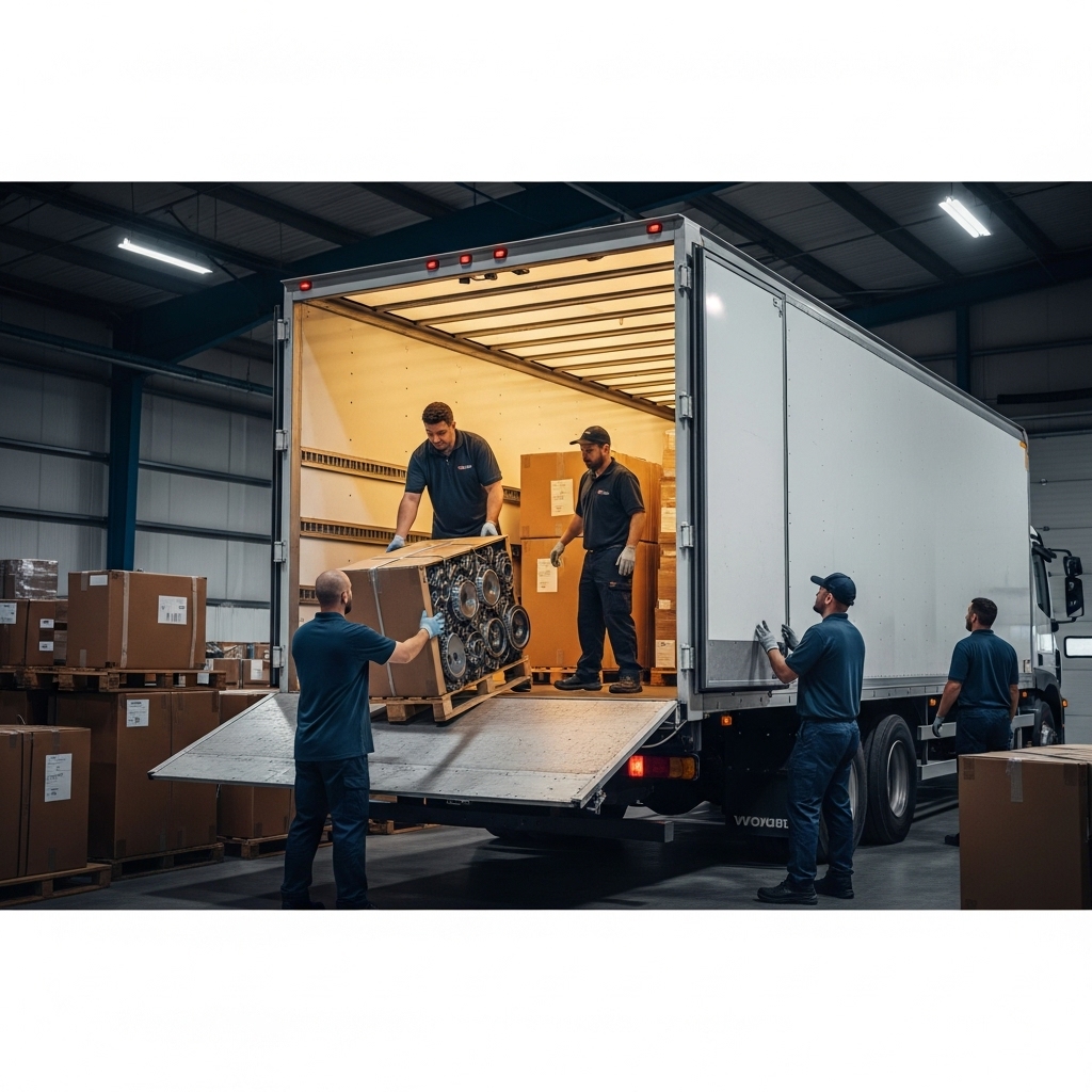 Logistics network for efficient returns