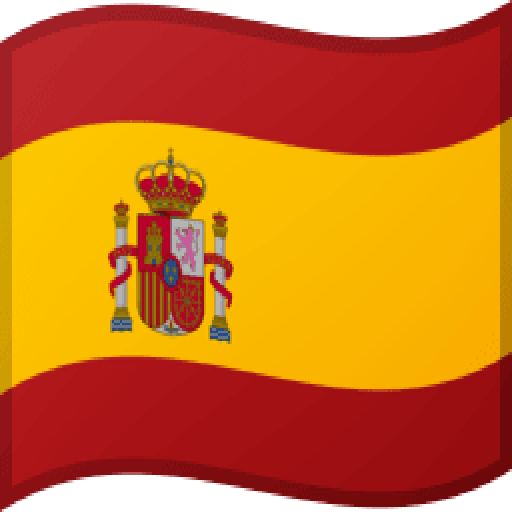 Spains flag waves proudly displaying the red and yellow stripes and the iconic golden cross of greater Barcelona shield