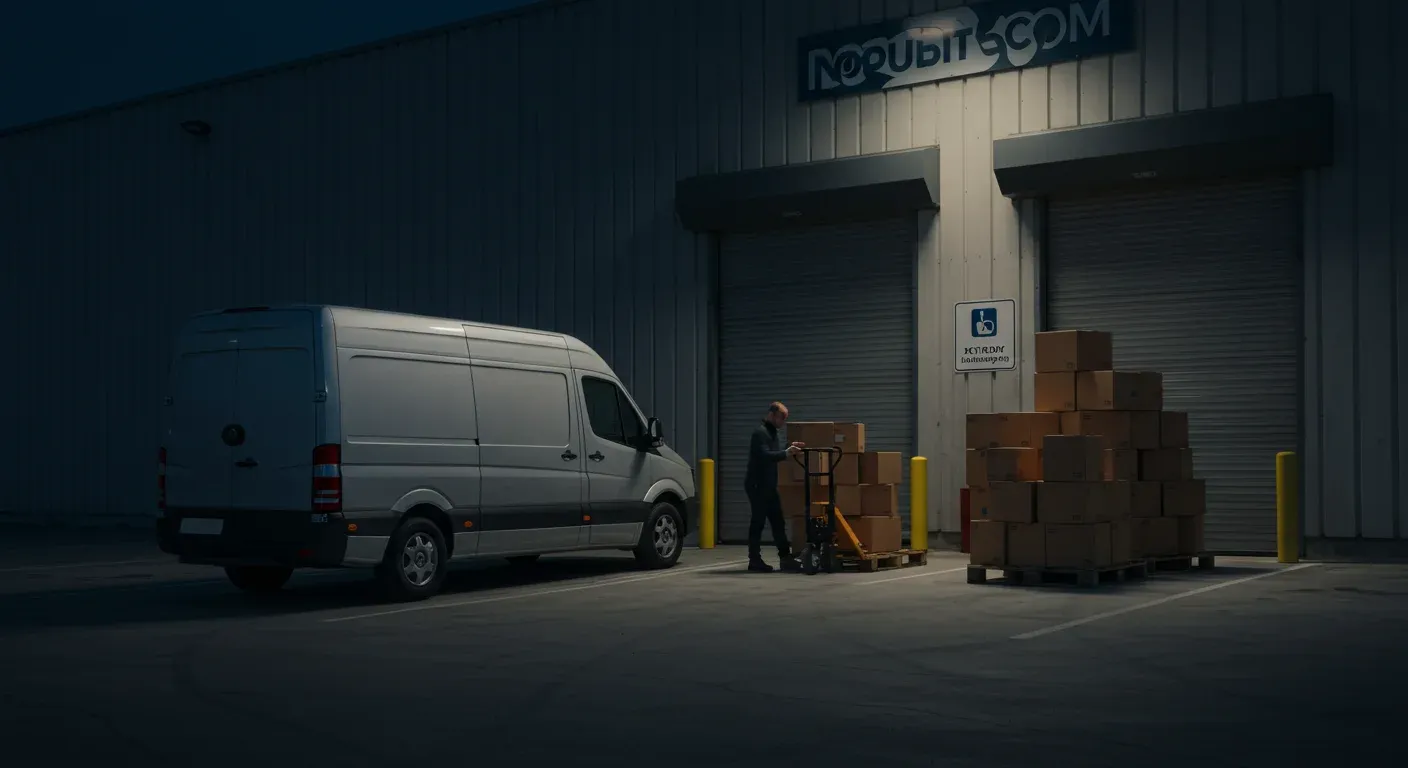 Efficient subscription box logistics banner