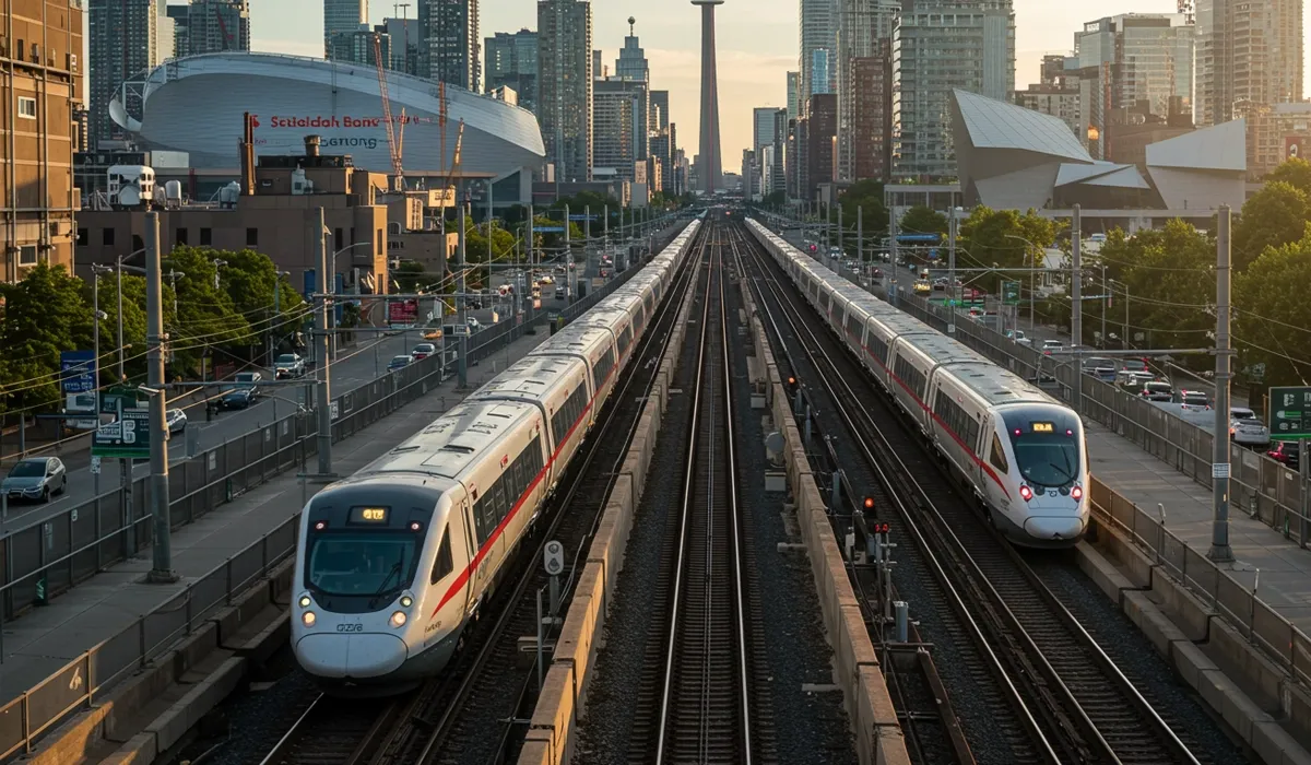 Toronto, ON railyard