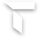 A white rectangular logo of Tradin Organics USA Inc features a stylized design with a subtle shadow effect