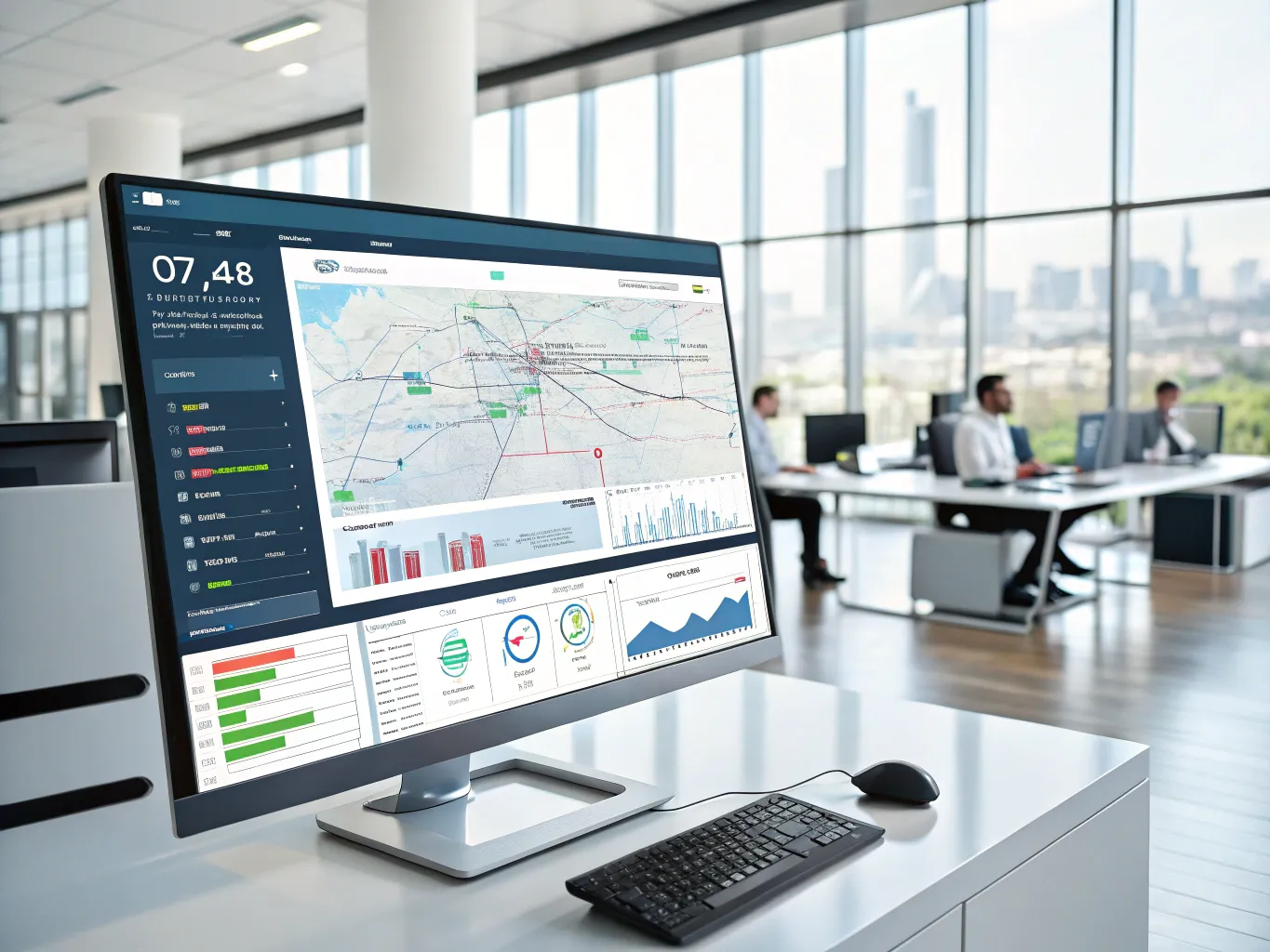 Optimizing Logistics with AI Tools