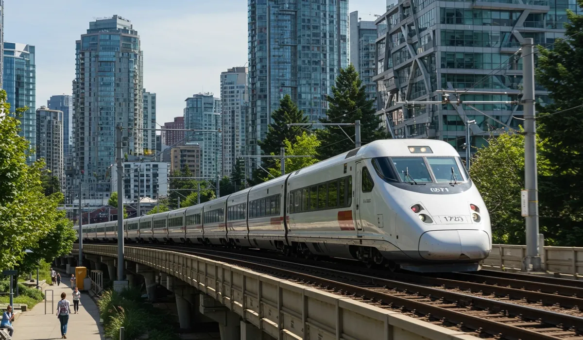 Vancouver, BC railyard