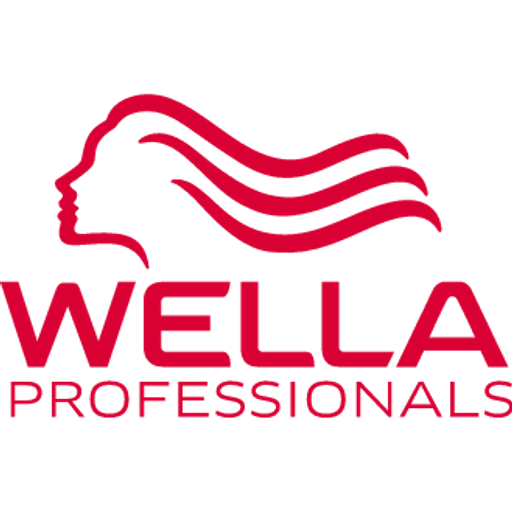 Wella Operations US LLC logo features the brands iconic purple and yellow color palette with the Wella name prominently